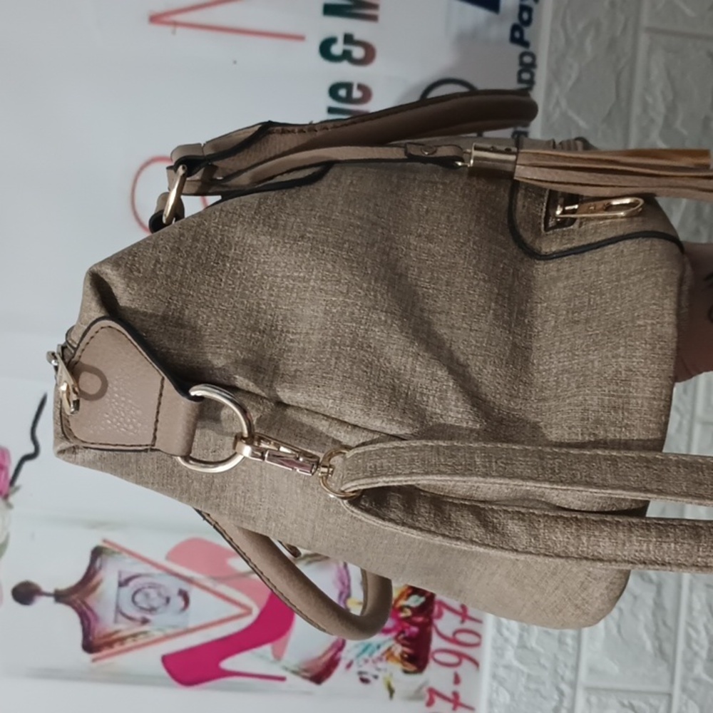 CREAM HANDBAG - Picture 2 of 13